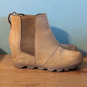 Sorel Brown Ankle Boots